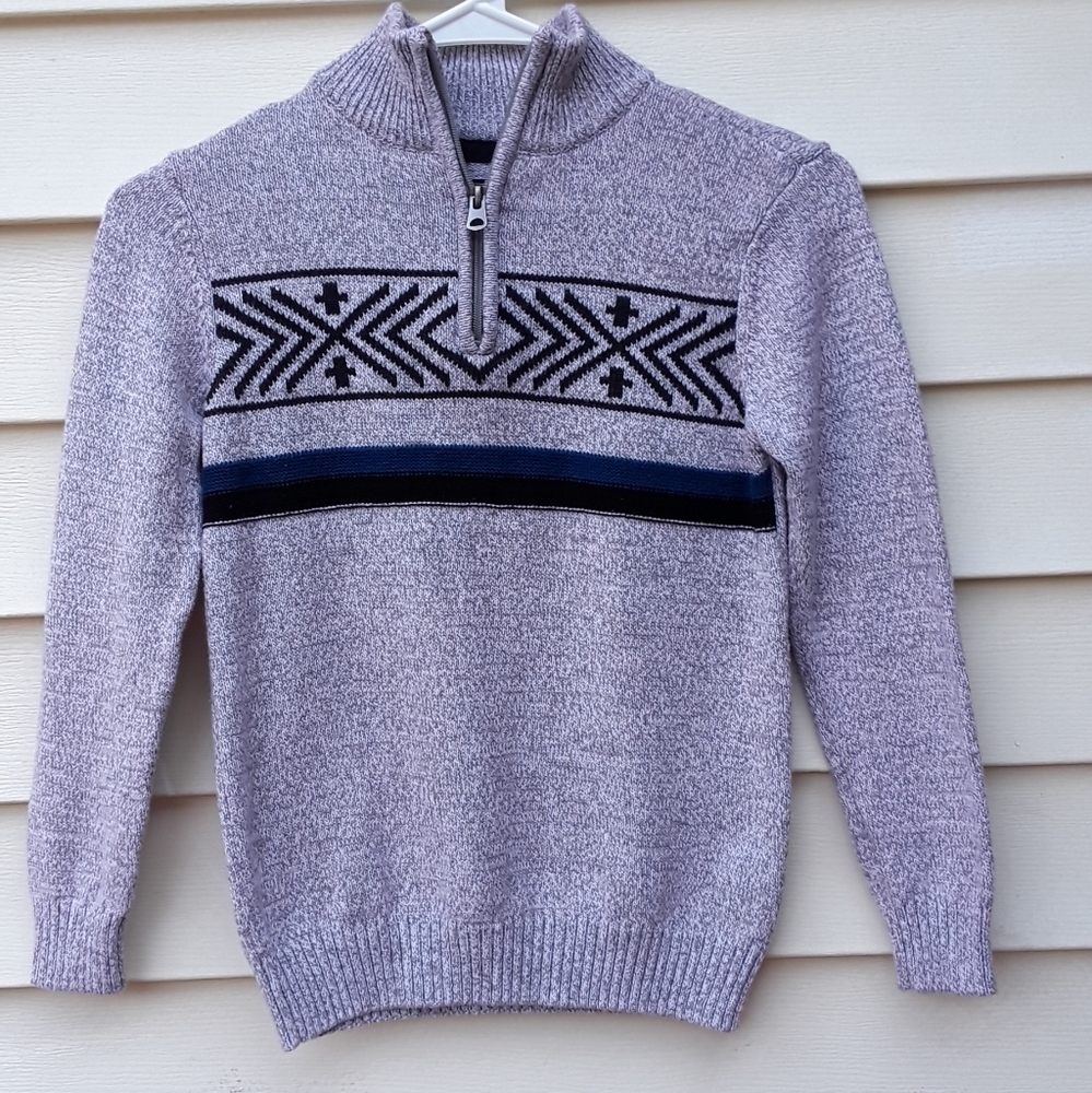 Retrofit gray boys sweater size S